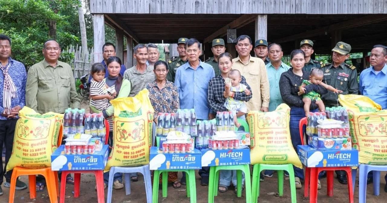 ឯកឧត្តម​ គិត​ ទ្រី តំណាងរាស្ត្រមណ្ឌលខេត្តរតនគិរី អញ្ជើញចុះសួរសុខទុក្ខក្រុមគ្រួសារវីរៈកងទ័ពជួរមុខចំនួន០៨គ្រួសារ នៅឃុំហាត់ប៉ក់ ស្រុកវ៉ើនសៃ ខេត្តរតនគិរី