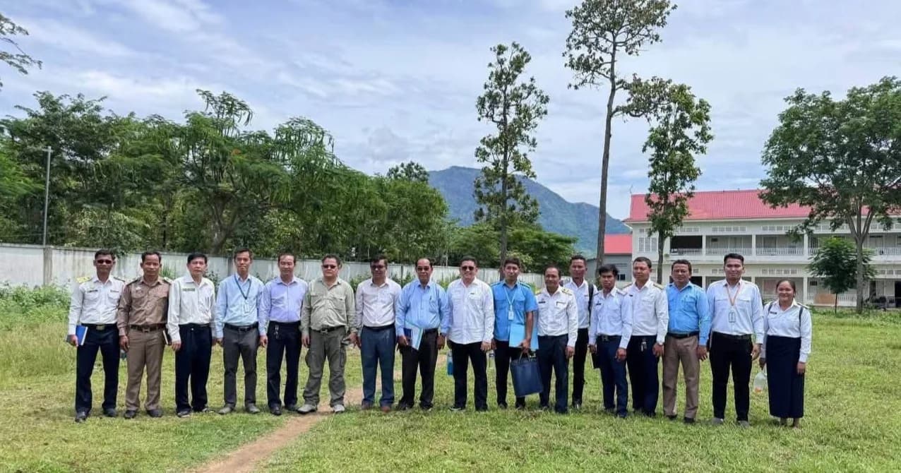 ស្រុកវាលវែងត្រៀមសាងសង់មជ្ឈមណ្ឌលបច្ចេកវិទ្យាសហគមន៍ ក្រោយថ្នាក់ដឹកនាំចុះសិក្សាទីតាំងជាក់ស្តែង